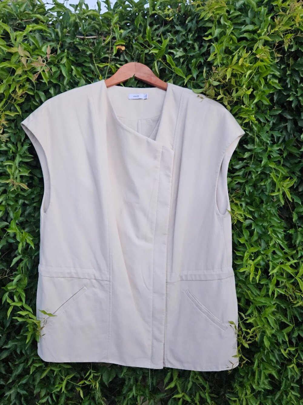 Vince Leather Vest